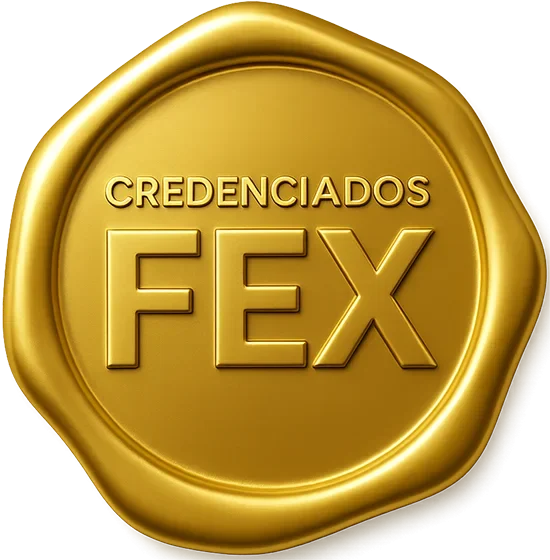 Brasão da Faculdade FEX Educação